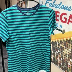 H&M Blue and Green Short Sleeve Tee